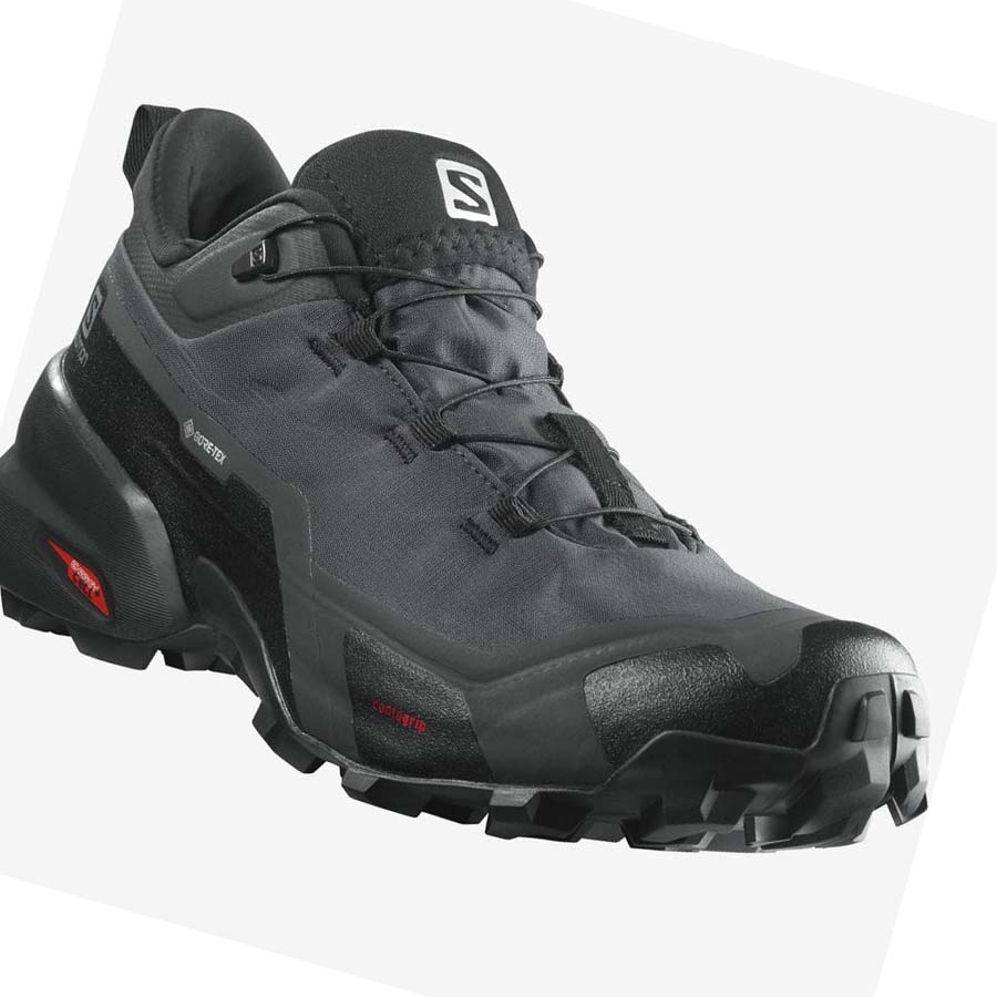 Tenis Senderismo Salomon CROSS HIKE GORE-TEX Hombre Negros | MX 3609LIS